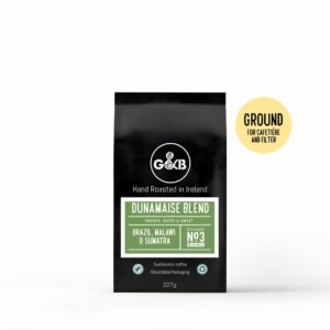 G&B Dunamaise Fresh Ground Coffee 227g (3/5 strength)