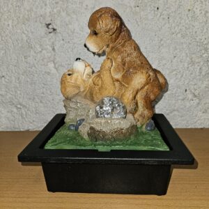 Playing Pups Indoor Fountain