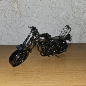 Medium Handmade Metal Motorcycle