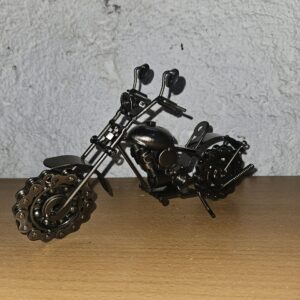 Large Metal Handmade Motorcycle