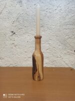 Wine Bottle Candle Holder