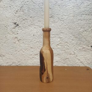 Wine Bottle Candle Holder